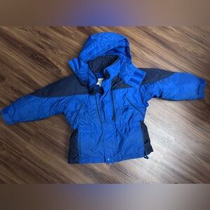 Columbia Blue Hooded Jacket